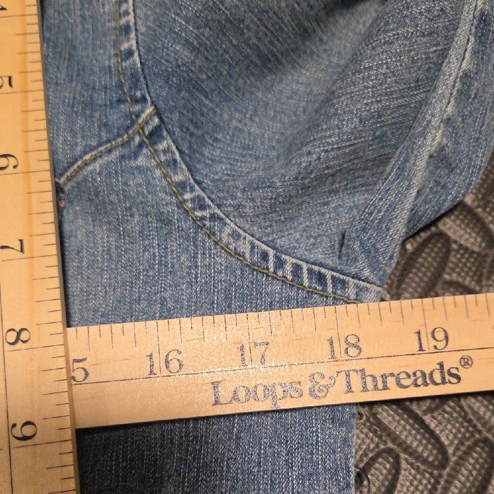Point Zero Women's Denim Shirt with Snap Buttons Size S - Picture 7 of 8